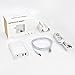 MacBook Pro Charger Replacement 60W Magsafe 1 L-tip Connector Power Adapter with 2 USB Charging Ports for Apple MacBook Pro A1278 A1181 A1184 A1330 A1342 A1344 (60W Magsafe-L)
