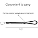 VEXMOTT Adjustable Wrist Straps Hand Lanyard, 3 Pieces for Camera USB Flash Drives Keys and Other Portable Items Blue/Black/Red (9.5