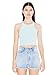 American Apparel Women's Cotton Spandex Sleeveless Crop Top