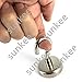 SUNKEE Magnetic Hook,176 Pound Strong Neodymium Magnet Hooks, Ultra Heavy Duty Magnetic Hook,1.89
