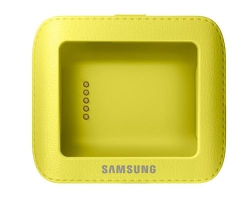 Samsung Galaxy Gear 1 Charger Cradle Charging Dock Holder Case Spare for Sm-v700 (lime green)