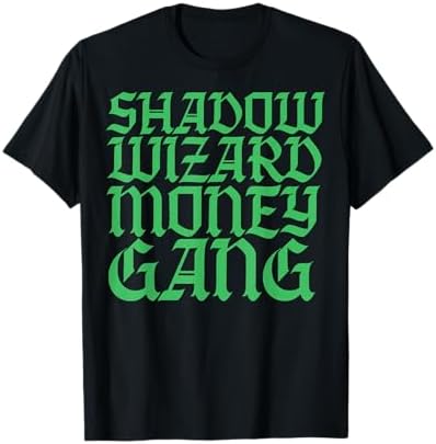 Amazon.com: Shadow Wizard Money Gang Tee for Men and Women T-Shirt