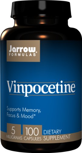 Jarrow Formulas Vinpocetine, 100 Capsules (Pack of 2)