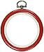 Spinrite Red Flex Embroidery Hoop 2, 1/2-Inch