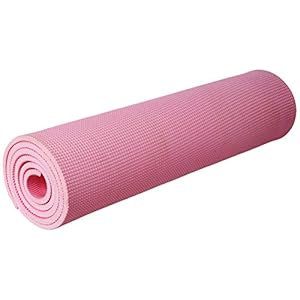 ARNV 12mm Yoga Mats with Carrying Strap, Make in India, Pink