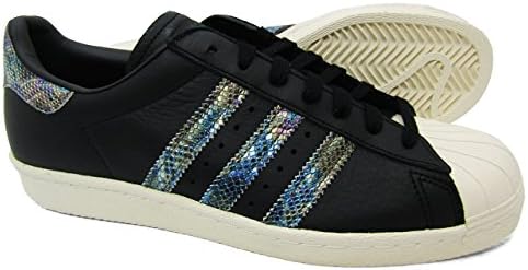 Amazon アディダス スーパースター 80s Bz0147 黒 マルチ 薄ベージュ Ss Superstar 80s 27 5cm スニーカー