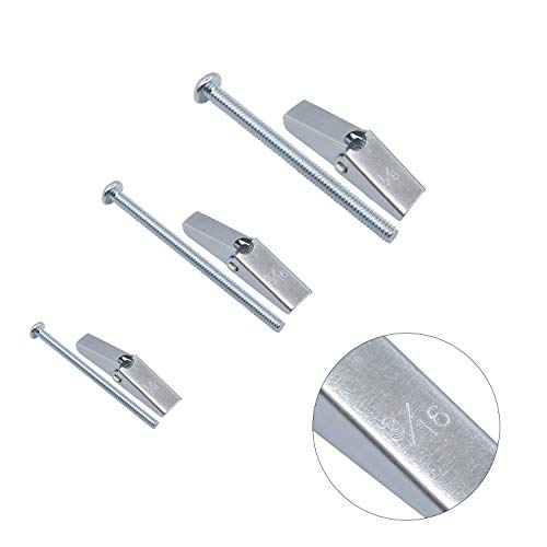 3 SELIKOUR+45PCS+Toggle+Hanging+Drywall