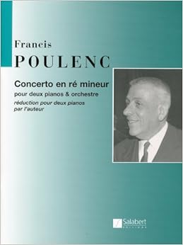 プーランク 2台のピアノのための協奏曲/サラベール社/2台ピアノ4手用編曲 本 通販 Amazon
