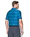 Under Armour Men's Playoff Golf Polo , Brilliant Blue (790)/Academy , Large