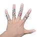 IMIXLOT 20Pcs Women Adjustable Animal Crystal RingsSilver Cute Cos tume Ring Set for Party Gift