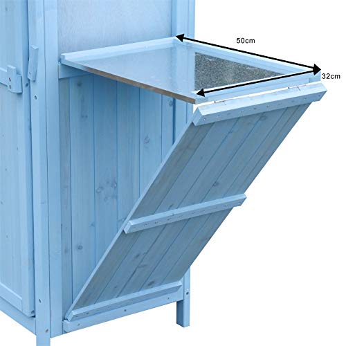 HTI-Line Geräteschrank Wanda Gartenhaus Gerätehaus – Bild 4