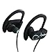 AUDIRE Black Wireless S-396 Bluetooth Headphones with IPX7 Waterproof Technology and Passive Noise Cancellation