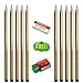 10 x Nataraj Glow Super Black Pencils