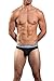 Obviously Core - Naked Hipster Brief (Black, Large)