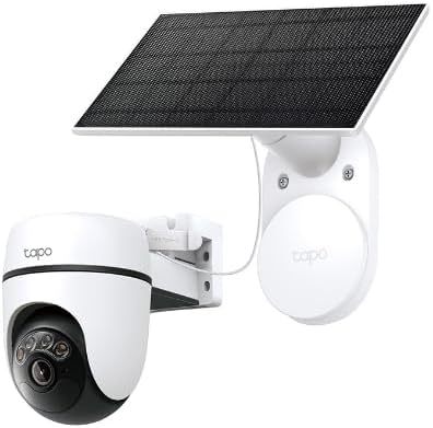 Kit C610 – Câmera de Vigilância WiFi ao Ar Livre 2K 3MP com Painel Solar, 360° PTZ, Bateria 6700mAh, Deteção Humana, Visão Noturna a Cor, Rastreamento AI, IP65 Wireless