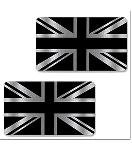 Cornwall County-UK UK Lot de 2 autocollants en vinyle Motif