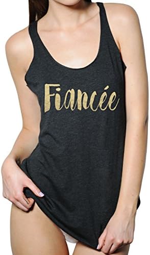 Fiancee Engagement Bridal Womens Tank Top