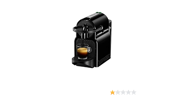 Nespresso Inissia D40 Independiente Totalmente automática Máquina de café  en cápsulas 0.7L Negro - Cafetera (Independiente, Máquina de café en  cápsulas, 0,7 L, Cápsula de café, Negro) : Amazon.es: Hogar y cocina