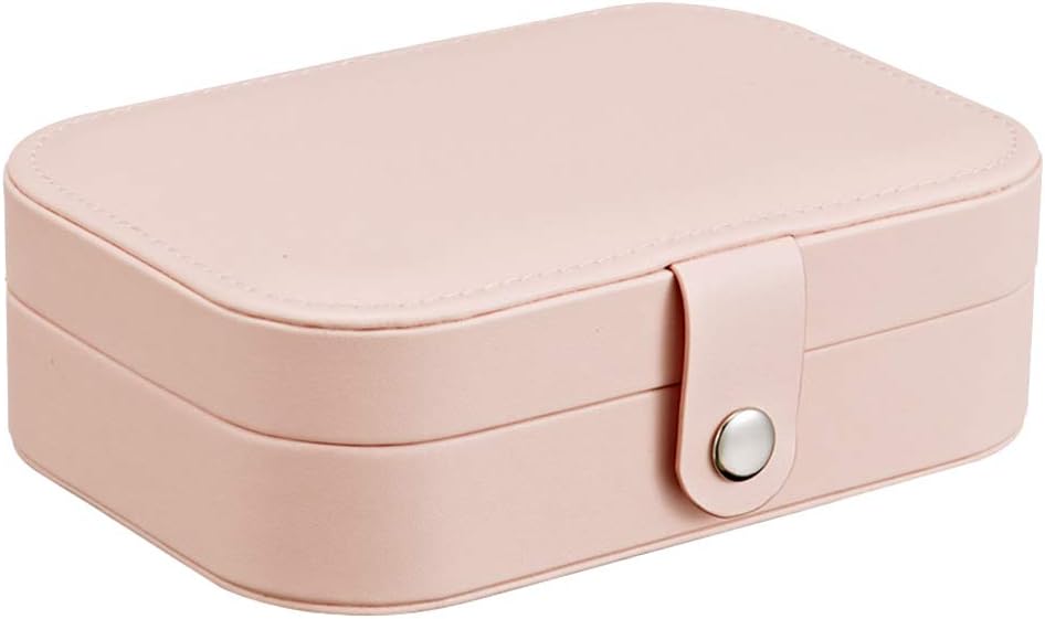 ekqw015l Fashion Jewelry Box Organizer Storage Container & 2 Tiers Jewelry Portable Box Earrings Travel Case Storage Organizer Container