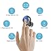 Wireless Earbuds Bluetooth 5.0 A10 True Mini Wireless Dual-Ear Touch Volume Control Headphones 5D Stereo Earphones Ipx7 Waterproof Sports Headset with Charging Case/Built-in Mic (Blue)