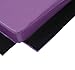 Soozier PU Leather Gymnastics Tumbling/Martial Arts Folding Mat, Purple, 4 x 8' x 2