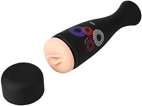 Male Cup Masturbator Vibrating Vibrator Masturbation Pussy Pocket, 4D Realistic Oral Masturbation BlowJob Toys