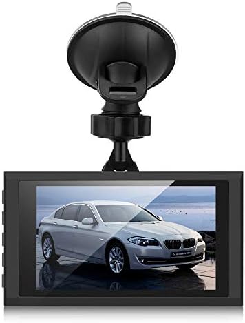 Car Dash Cam KKGG Backup Dashboard Digital Camera Recorder 1080P HD Mini Vehicle Video Rear View Reversing Driving Camcorder Parking Monitor Loop Recording Night Vision G-Sensor Lock (Gray)