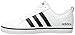 adidas mens Pace Vs Sneaker, White/Black/Blue, 10.5 US