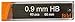 Premium Mechanical Pencil Lead Refills (0.9 mm)