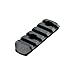 Magpul MAG406-BLK MOE Polymer Rail Section, 5-Slot, Black