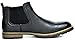 Bruno Marc Men's Philly-2 Black Leather Lined Chelsea Dress Ankle Boots - 8.5 M US