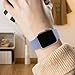 YC YANCH Compatible with for Apple Watch Band 38mm 40mm, Soft Silicone Sport Band Replacement Wrist Strap Compatible with for iWatch Series 5/4/3/2/1, Nike+, Sport, Edition, S/M, Lilac