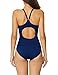 Baleaf Women's Athletic Training Adjustable Strap One Piece Swimsuit Swimwear Bathing Suit Navy Size 42