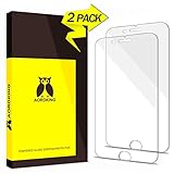 iPhone 6S Screen Protector,AordKing [2 Pack] Premium High Definition Shockproof Clear Tempered Glass Screen Protector 2.5D Curved Edge for iPhone 6/6S 4.7 Protect Your Screen from Scratches and Drops
