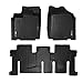 MAXLINER Floor Mats 2 Row Liner Set Black for 2013-2018 Nissan Pathfinder / 2013 Infiniti JX35 / 2014-2018 QX60 primary