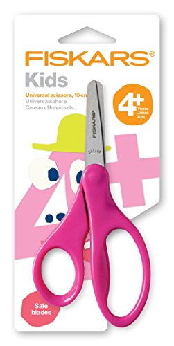 Fiskars 94167097J 5 Inch Classic Blunt Tip Kids Scissors, Color Received May Vary