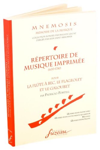 Répertoire de musique imprimée, 1670-1780