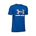Under Armour Boys Camo Fill Big Logo Short-Sleeve T-Shirt , Ultra Blue (907)/White , Youth Small