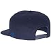 NBA Dallas Mavericks Men's High Box Flat Brim Snapback Cap, One Size, Navy