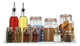 Elegant Home Quality 11 Peice Storage Hostess Set Clear Quality Glass Airtight