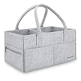 Runsabay Baby Diaper Caddy Organizer - Neutral