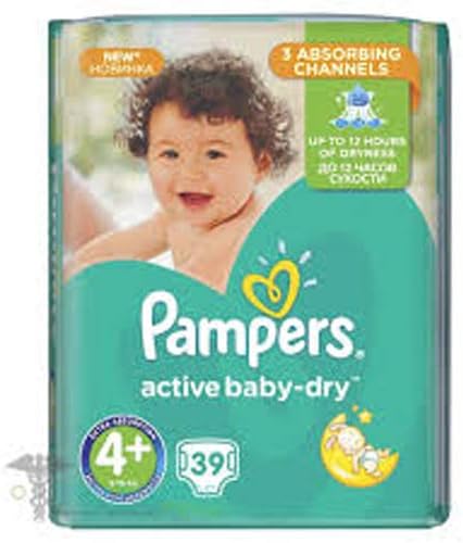 pampers active baby dry 4