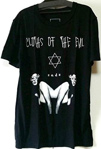 ブラック L SADS cloths of the evil 黒夢 清春 2Girls Tシャツ