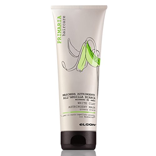 Elgon Primaria Hair Care White Clay Astringent Mask Greasy Scalp 8.45 OzFree Starry Sexy Lip Plumping Gloss Tube 10ml