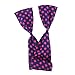 Carede Twist Bow Wire Headbands Head Wrap Fashion Bowknot Polka Dot Lattice Floral Printed Rabbit ear Wire Hairbands Hair Holder Hair Accessory for Women and Girls,Pack of 9