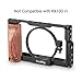 SMALLRIG RX100 Cage for Sony RX100 V / RX100 III / RX100 IV (for Sony M3 M4 M5) Camera with Wooden Handle Grip - 2105