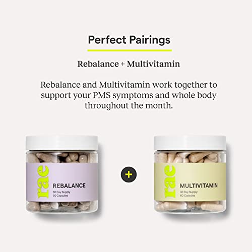 Rae Wellness Rebalance Hormone Support with Vitamins A, C, E, St