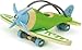 Hape e-Plane Bamboo Toddler Wooden Toy Airplane