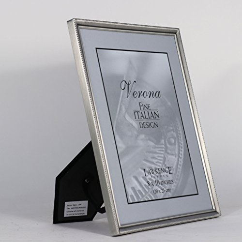 Lawrence Frames Antique Pewter 8x10 Picture Frame - Bead Border Design - //medicalbooks.filipinodoctors.org
