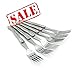 KeepingcooX® Laguiole Steak Forks of 6, Polished Stainless Steel Dinnerware/Tableware/Flatware/Cutlery Set, Made in China, Reputable Global Manufacturer with Certificate (GMC), Good for Money